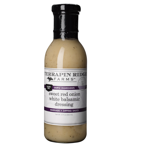 Terrapin Farms Sweet Red Onion White Balsamic Dressing
