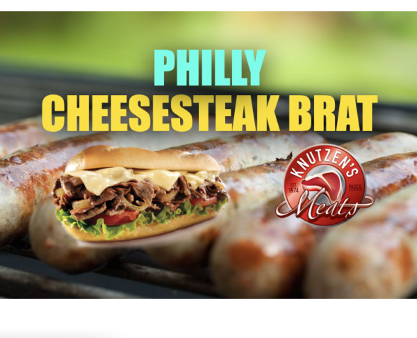 Philly Cheese Steak Brats (4 per pack)