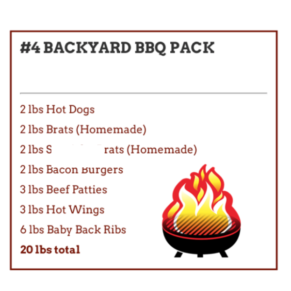 #4 Backyard BBQ Meat Pack