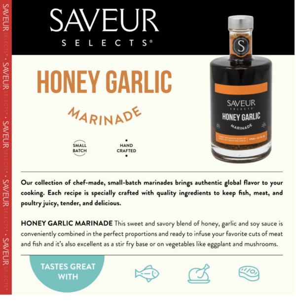 Saveur Selects Honey and Garlic Marinade